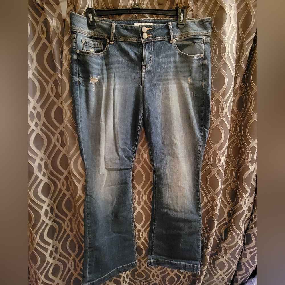 Torrid Blue Flare & Wide Leg Jeans